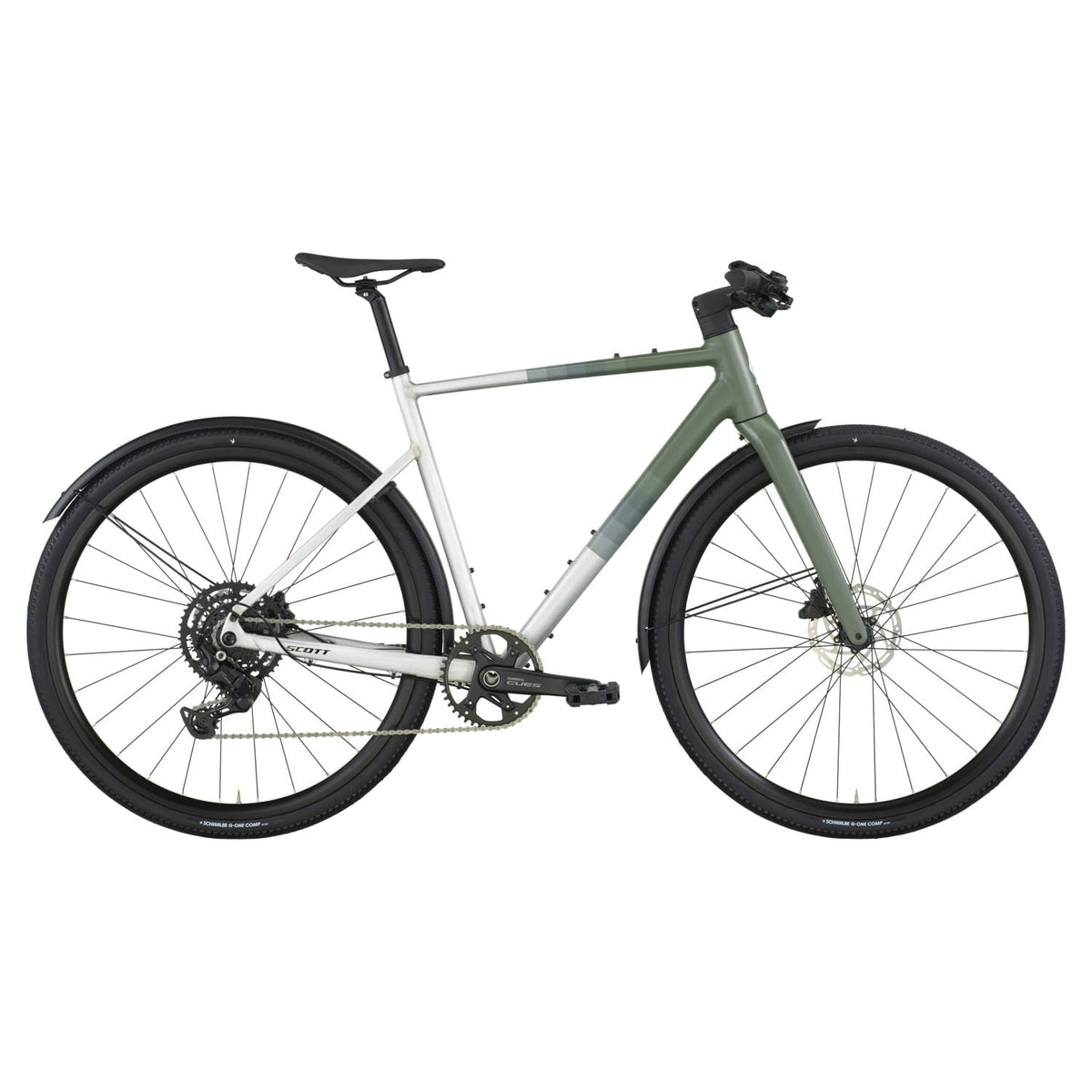 Scott Metrix 30 EQ 2026 Alloy Silver/Wenge Green #2