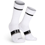 Superb Extra Long Sock Gobik Unisex Horizon White