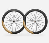 Oquo Road Wheelset RA57LTD CS Sram XDR Metallic Golden Sand Matt