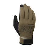 Shimano Insulated Windstopper Unisex Gloves Sand Brown