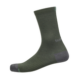 Shimano Performance Wool Unisex Socks Dark Olive