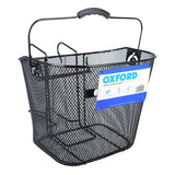 Front Mesh Basket with Bracket Black