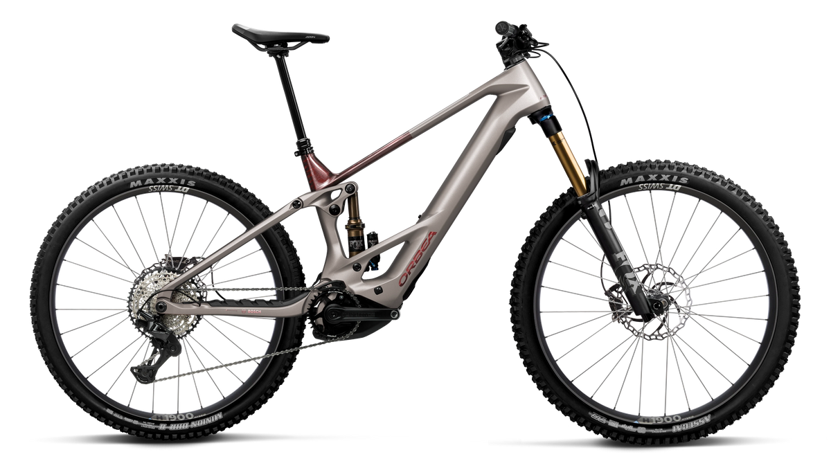 Bicicletas Eléctricas eEnduro Orbea Wild TR M10 2027 Desert Rose Matt/Burning Ashes C. View Gloss