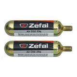 Blister 2 Zefal CO2 25g Screw Cartridges