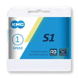KMC S1 RB Chain 112 Links 1s Silver