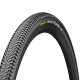 Continental Double Fighter III Rigid Tire Black Reflective