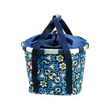 Klickfix Floral 1 Handlebar Bag 15L 35x28x26cm Blue