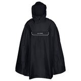 Vaude Valdipino Waterproof Poncho Black